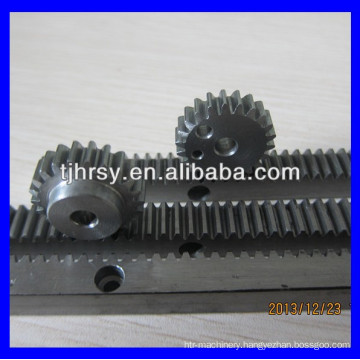 European Standard gear rack and pinion gear